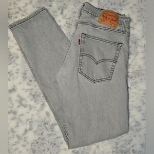 Levi's 502 Men's Regular Tapered Light Grey Jeans W31 L32